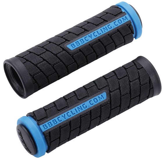 Грипсы BBB DualGrip, цвет: черный, синий, 10,2 см, 2 шт. BHG-07BHG-07 Грипсы BBB DualGrip, цвет: черный, синий, 10,2 см, 2 шт. BHG-07BHG-07Грипсы BBB DualGrip выполнены из мягкой двухкомпонентной резины. Рельефная текстура обеспечивает отличное сцепление. Грипсы предназначены для более удобного управления велосипедом.Две заглушки для руля в комплекте.Длина грипс: 10,2 см.