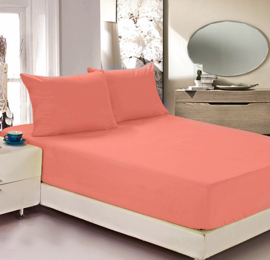 Простыня на резинке Легкие сны Color Way, трикотаж, цвет: коралловый, 180 x 200 смPR-2W Простыня на резинке Легкие сны Color Way, трикотаж, цвет: коралловый, 180 x 200 смPR-2WПростыня Легкие сны Color Way выполнена из трикотажа. Высочайшее качество материала гарантирует безопасность не только взрослых, но и самых маленьких членов семьи. Изделие прошито резинкой по всему периметру, что обеспечивает более комфортный отдых, так как оно прочно удерживается на матрасе и избавляет от необходимости часто поправлять простыню. Простыня гармонично впишется в интерьер вашей спальни и создаст атмосферу уюта и комфорта.Рекомендации по уходу:Деликатная стирка при температуре воды до 30°С.Отбеливание, химчистка запрещены.Рекомендуется глажка при температуре подошвы утюга до 150°С.Разрешена барабанная сушка.