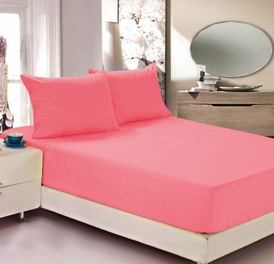 Простыня на резинке Легкие сны Color Way, трикотаж, цвет: коралловый, 140 x 200 см531-105 Простыня на резинке Легкие сны Color Way, трикотаж, цвет: коралловый, 140 x 200 см531-105Простыня Легкие сны Color Way выполнена из трикотажа. Высочайшее качество материала гарантирует безопасность не только взрослых, но и самых маленьких членов семьи. Изделие прошито резинкой по всему периметру, что обеспечивает более комфортный отдых, так как оно прочно удерживается на матрасе и избавляет от необходимости часто поправлять простыню. Простыня гармонично впишется в интерьер вашей спальни и создаст атмосферу уюта и комфорта.Рекомендации по уходу:Деликатная стирка при температуре воды до 30°С.Отбеливание, химчистка запрещены.Рекомендуется глажка при температуре подошвы утюга до 150°С.Разрешена барабанная сушка.