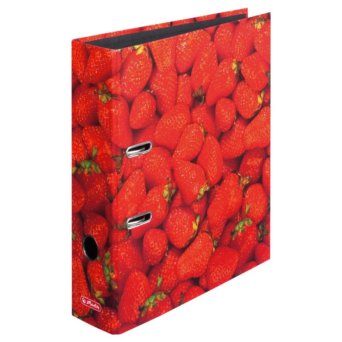 Herlitz Папка-регистратор MaX.file Клубника 1048512611206125 Herlitz Папка-регистратор MaX.file Клубника 1048512611206125Практичная папка-регистратор Herlitz maX.file Клубника предназначена для хранения больших объемов документов. Ее обложка выполнена из ламинированного картона. Папка оснащена прочным арочным механизмом улучшенного высокого качества с увеличенной прижимной силой. Основа папки изготовлена из прочного FSC-сертифицированного картона.Папка-регистратор значительно облегчает делопроизводство. Красочный дизайн позволит ей стать достойным аксессуаром среди ваших канцелярских принадлежностей и будет сохранять даже на полке летнюю клубничную атмосферу.