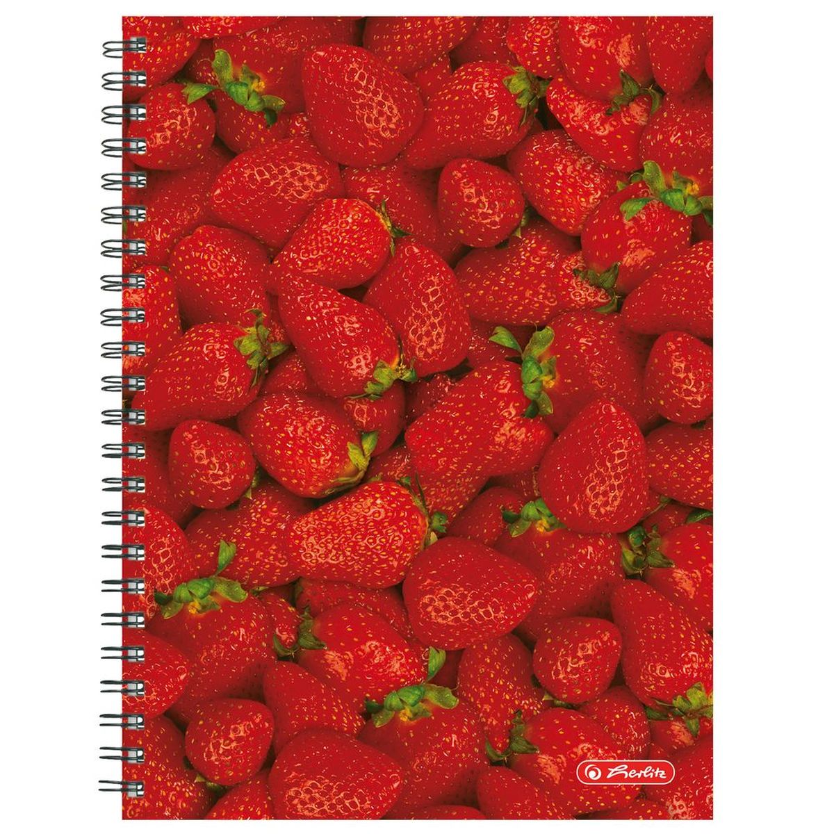 Herlitz Тетрадь Клубника 70 листов в клетку формат А472523WD Herlitz Тетрадь Клубника 70 листов в клетку формат А472523WDУдобная тетрадь Herlitz Клубника - незаменимый атрибут современного человека, необходимый для рабочих и школьных записей как в офисе, так и дома.Тетрадь содержит 70 листов формата А4 в клетку без полей со внутренней разделительной полосой. Обложка выполнена из качественного ламинированного картона с ярким фруктовым дизайном. Внутренний блок из спирали изготовлен из высококачественного металла и гарантирует полное отсутствие потери листов.Тетрадь для записей Herlitz Клубника станет достойным аксессуаром среди ваших канцелярских принадлежностей. Это отличный подарок как коллеге или деловому партнеру, так и близким людям.