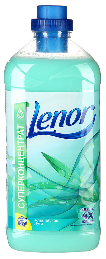Кондиционер для белья Lenor Альпийские луга, концентрированный, 2 л106-026 Кондиционер для белья Lenor Альпийские луга, концентрированный, 2 л106-026Кондиционер Lenor Альпийские луга придает мягкость вещам, облегчает глажение, помогает сохранить форму одежды, защищает ткань от преждевременного изнашивания и сохраняет яркость цветов.Легкий аромат природы подарит вам ощущение уюта и комфорта. Характеристики:Объем: 2 л.Изготовитель: Россия.Товар сертифицирован. УВАЖАЕМЫЕ КЛИЕНТЫ!Обращаем ваше внимание на возможные изменения в дизайне товара. Поставка осуществляется в зависимости от наличия на складе.