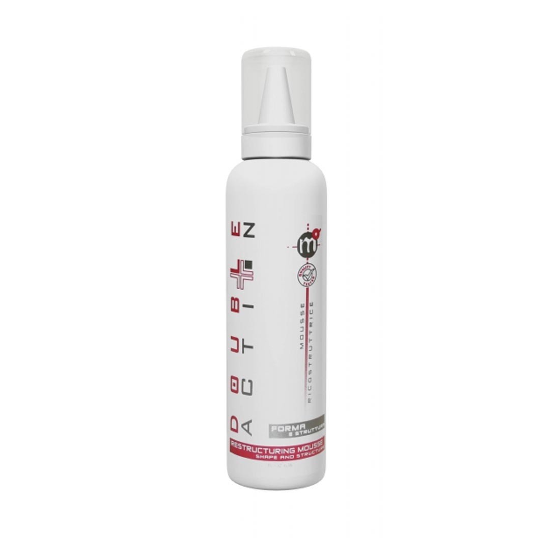 Hair Company Регенерирующий мусс Double Action Ricostruttrice Mousse Forma E Struttura 200 млMP59.3D Hair Company Регенерирующий мусс Double Action Ricostruttrice Mousse Forma E Struttura 200 млMP59.3DРегенерирующий мусс Hair Company Double Action Ricostruttrice Mousse Forma E Struttura обеспечивает увлажняющий, кондиционирующий эффект. Может использоваться самостоятельно перед сушкой и укладкой волос. Активные компоненты: производные силикона, кватернарий — для блеска и пластичности, миристаты, липидный спирт — смягчает волосы, креатин — восстанавливает, защищает, придавая эластичность волосам. Имеет легкую степень фиксации.