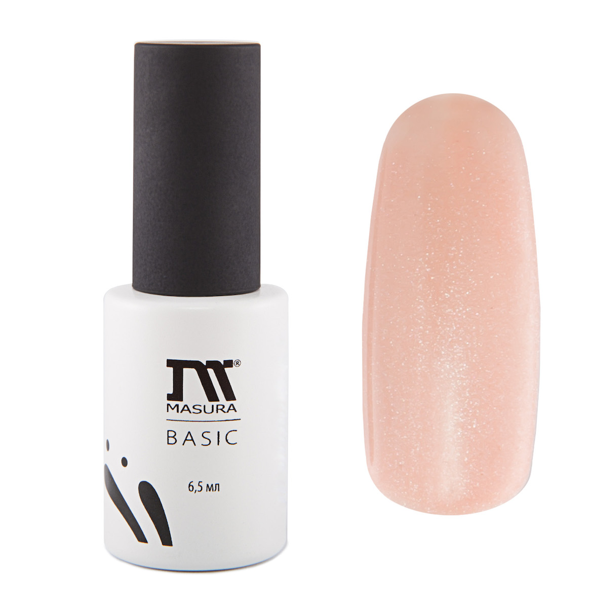 Masura Гель-лаки BASIC Китайский Шелк, 3,5 мл80284338 Masura Гель-лаки BASIC Китайский Шелк, 3,5 мл80284338Светло-розовый с коралловым подтоном с серебристым слюдяным мерцанием, плотный