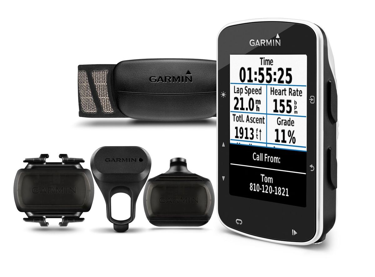 Велокомпьютер Garmin Edge 520 HRM+CAD. 010-01369-00FABLSEH10002 Велокомпьютер Garmin Edge 520 HRM+CAD. 010-01369-00FABLSEH10002Edge 520 – велокомпьютер с GPS-приемником, который отлично подходит для любителей соревнований и включает все необходимые функции. -Задания с сегментами Strava в режиме реального времени-Выдает значения VO2 max для велоспорта и время восстановления при использовании с измерителем мощности и пульсометром-Сопряжение с совместимыми тренажерами ANT+® в закрытых помещениях для отображения данных и управления-Отслеживает функциональную пороговую мощность (FTP), ватты/кг и данные велосипедной динамики при использовании с измерителем мощности Vector или Vector 2-Подключаемые функции?: автоматическая загрузка данных, «живое слежение», оповещения от смартфона, прием/ передача дистанций, публикации в социальных сетях, прогнозы погоды-цветной сенсорный дисплей-разрешение 200x265 пикс.-количество путевых точек - 200-ПО: Garmin-водонепроницаемый корпус-питание от аккумулятора-работа от прикуривателя-совместимость с велосипедным радаром и фарами Varia, совместимость с пульсом дистанционного управления Edge, LiveTrack (живое слежение), расширенный анализ параметров эффективности и мощности, включая “Time in Zone” (время в зоне), отслеживание данных FTP, оценочные данные VO2 для велосипедистов, время восстановления и данные велосипедной динамики, профиль велотренажера для отображения данных и управления совместимым тренажером Turbo, совместимость с сегментами на устройстве для динамичных и увлекательных соревнований, подключаемые функции при использовании смартфона, совместимость с приложениями Garmin Connect и Garmin Connect Mobile, совместимость с экшн-камерами VIRB, Интеграция с электронной системой переключения передач Shimano Di2, метеорологические предупреждения, оповещения от смартфона