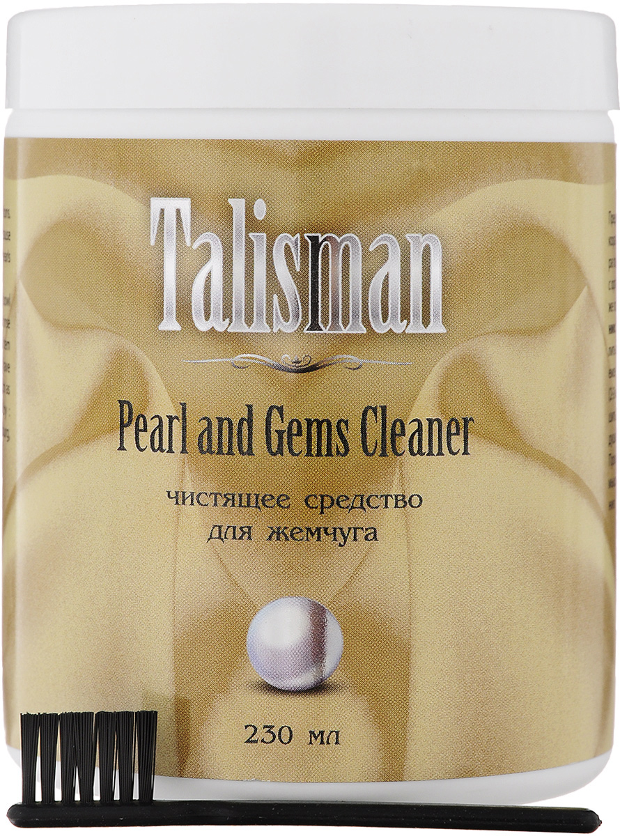 Чистящее средство для жемчуга Talisman, 230 млS03301004 Чистящее средство для жемчуга Talisman, 230 млS03301004Чистящее средство для жемчуга Talisman - это эффективное средство для очистки изделий с органическими вставками, такими как жемчуг, перламутр, коралл и другие мягкие камни. Деликатная формула раствора позволяет быстро и легко устранить загрязнения и вернуть изделиям первоначальный блеск. Также подходит для очистки бижутерии. В комплекте предусмотрена специальная щеточка. Состав: вода, НПАВ Товар сертифицирован.