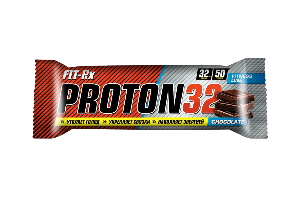 Батончик FIT-RX Протон 32. Шоколад, 24 шт x 50 г00917 Батончик FIT-RX Протон 32. Шоколад, 24 шт x 50 г00917Батончик FIT-RX, содержащий 32% белка. Он имеет много протеинов и мало жира, идеален для утоления легкого голода между приемами пищи. Может заменить протеиновый коктейль для увеличения белков в дневном рационе.Рекомендации по применению:Идеально употреблять между приемами пищи или как десерт, до и после тренировки.Состав: концентрат молочного белка, концентрат сывороточного белка, глазурь кондитерская (лауриновый заменитель какао-масла, сахар, какао-порошок, эмульгатор лецитин, ароматизатор ванилин), глюкозный сироп, стружка кокосовая, вода, сахар, агент влагоудерживающий глицерин, гидролизат коллагена, какао-порошок, ароматизатор, регулятор кислотности лимонная кислота, премикс витаминный (витамин С, ниацин, витамин Е, пантотеновая кислота, витамин В6, витамин В1, витамин В2, витамин В12, фолиевая кислота, биотин), консервант сорбат калия, антиокислитель аскорбиновая кислота.Товар сертифицирован.
