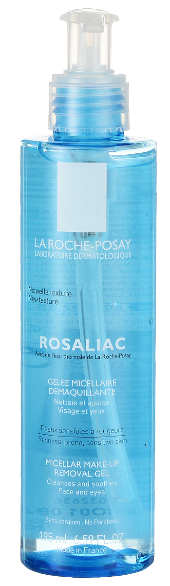 La Roche-Posay Очищающий мицеллярный гель для лица Rosaliac 195 млFS-00897 La Roche-Posay Очищающий мицеллярный гель для лица Rosaliac 195 млFS-00897Мягкий ультраосвежающий гель разработан специально для бережного очищения кожи, склонной к покраснениям. Придает коже гладкость и чувство комфорта. Содержит термальную воду La Roche-Posay, богатую селеном и обладающую увлажняющими и успокаивающими свойствами.