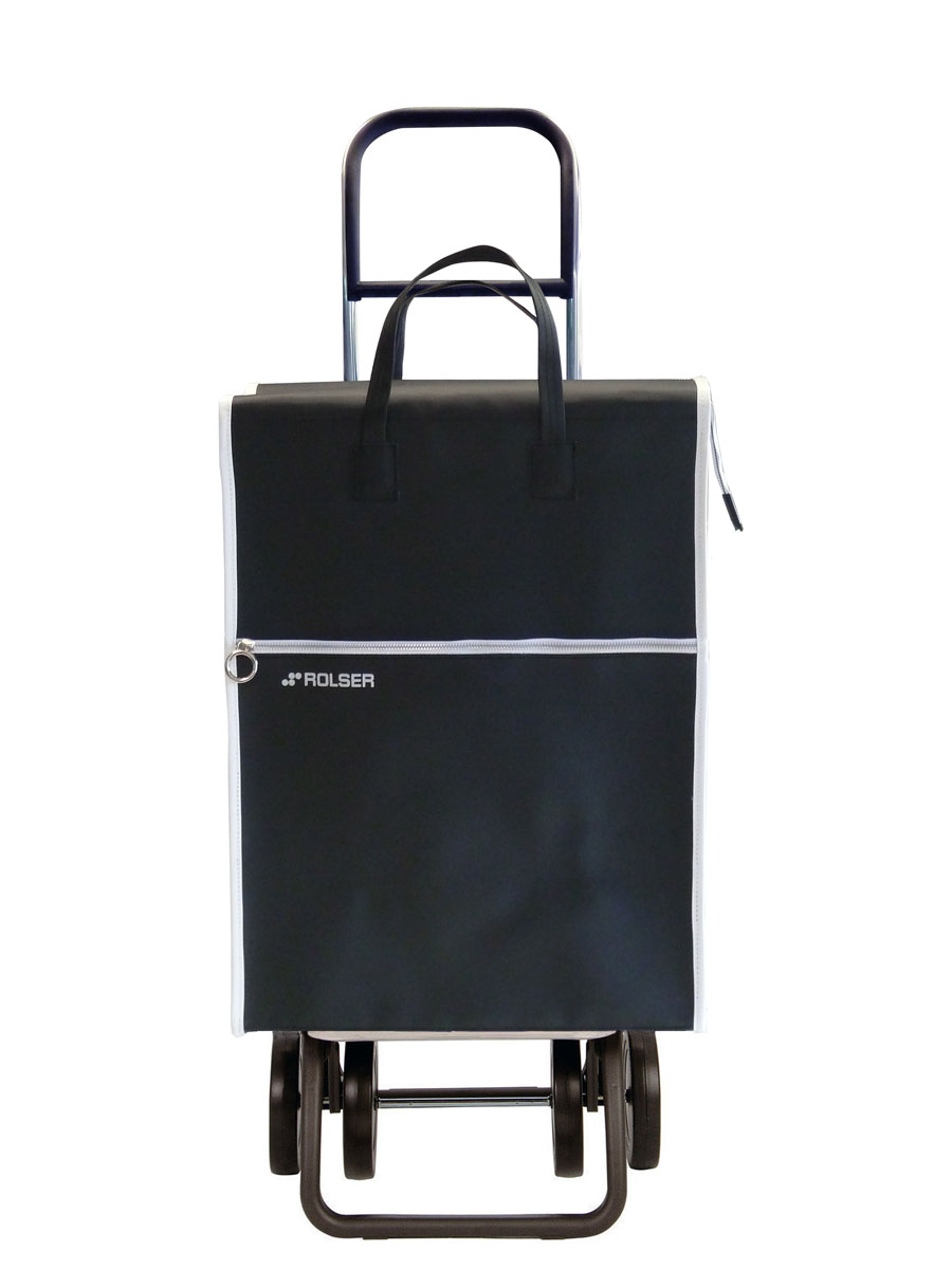 Сумка хозяйственная Rolser, на колесиках, цвет: черный, 40 л. LID00209840-20.000.00 Сумка хозяйственная Rolser, на колесиках, цвет: черный, 40 л. LID00209840-20.000.00Алюминиевая тележка для покупок Rolser с 4 колесами, быстро трансформируется с 2 на 4 колеса. Колеса выполнены из резины EVA. Эргономичная ручка, складываемая передняя подставка. Ткань полиэстер, влагоустойчивая, имеет удобное закрытие сумки и легко крепится на раме. Тележка не складывается. Объем: 40 л. Диаметр колес: 14 см. Рекомендованная нагрузка: 25 кг.Чистка ручная или химчистка.