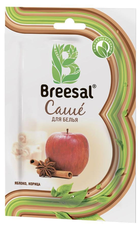 Breesal Ароматическое саше для белья Gourmet1004900000360 Breesal Ароматическое саше для белья Gourmet1004900000360Восхитительные природные ароматы для Вашего дома.Состав: более 5%, но менее 15: ароматическая композиция (в том числе натуральное эфирное масло листьев корицы, коричный спирт, циннамаль, кумарин, эвгенол, гексилциннамаль), более 30% природный минерал тальк.Длительность действия: до 30 дней.Способ применения: Откройте упаковку. Достаньте бумажный пакетик сароматическим саше. Внимание! Бумажный пакетик с ароматическим саше невскрывать. Положите саше в ящик для белья, комод или повести в платянойшкаф или автомобиль при помощи держателя.Меры предосторожности: Хранить в местах, недоступных для детей.Использовать по назначению и согласно способу применения. Лица, страдающие аллергическими заболеваниями, должны применять продукт с осторожностью.