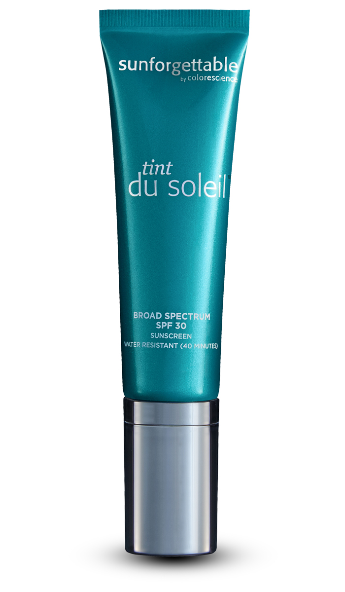 Colorescience Легкий тональный солнцезащитный крем SPF30 - Светлый, 30 млSunforgettable Tint du Soleil Sheer Creem Foundation SPF30 - Fair1061N10770 Colorescience Легкий тональный солнцезащитный крем SPF30 - Светлый, 30 млSunforgettable Tint du Soleil Sheer Creem Foundation SPF30 - Fair1061N10770Тональный крем с минеральными фильтрами широкого спектра защиты от УФ-лучей и комплексом антивозрастных ингредиентов. Оказывает антиоксидантную защиту, поддерживает нормальный уровень увлажнения, уменьшает проявления мелких и глубоких морщин, улучшает тонус кожи. Придает ей сияние и сохраняет здоровый, свежий цвет лица. Хорошо ложится на кожу, не препятствует ее дыханию. Подходит для любых тонов кожи. Водостойкий до 40 минут. Не раздражает кожу.
