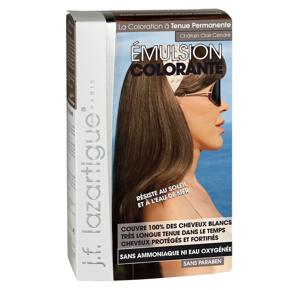 J.F.Lazartigue Оттеночная эмульсия для волос Светло-пепельный каштан 60 млSatin Hair 7 BR730MN J.F.Lazartigue Оттеночная эмульсия для волос Светло-пепельный каштан 60 млSatin Hair 7 BR730MNБлагодаря оригинальной формуле полностью (на 100%) скрывает седину, длительное время сохраняет цвет, поддерживает здоровье и жизненную силу волос и сохраняет эти качества, несмотря на воздействие солнечных лучей, морской воды и прочих неблагоприятных экологических факторов. Не осветляет, не повреждает, а укрепляет волосы. Не содержит аммиака, перекиси водорода и парабенов. Не предназначена для окрашивания бровей и ресниц.