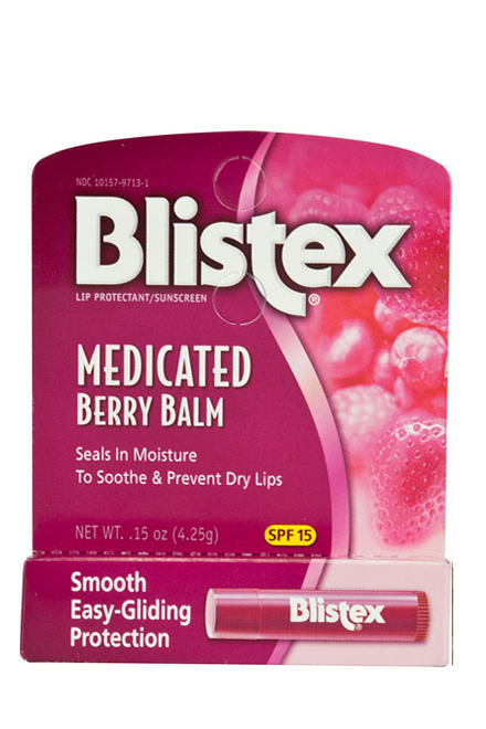 Blistex Бальзам для губ Medicated Berry Balm, 4,25 г220215 Blistex Бальзам для губ Medicated Berry Balm, 4,25 г220215Бальзам для губ в форме стика (помады) с ягодным вкусом в футляре из пластика (упакован на картонную подложку). Применяется в косметических целях для увлажнения и питания губ.
