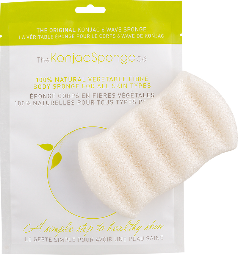 The Konjac Sponge Co Спонж для мытья тела 6 Wave Body - Pure White1092018 The Konjac Sponge Co Спонж для мытья тела 6 Wave Body - Pure White1092018Полностью натуральный спонж из растительной клетчатки для мытья тела. Не содержит химикатов, красителей, аллергенов. На 100% биоразлагаемый. Используется во влажном состоянии. Длина – ок. 13,5 см (без учета упаковки). Способ применения: Перед употреблением тщательно промойте и дайте спонжу Конняку впитать воду. Аккуратно отожмите спонж от лишней воды и нежно очищайте кожу. Массируйте круговыми движениями. Спонж Конняку нежно отшелушивает кожу, очищает и освежает ее. Нет необходимости использовать очищающие средства, но при желании можете добавить немного любимого средства. Спонж Конняку усиливает эффект очищающих средств. Состав: Растительная клетчатка.