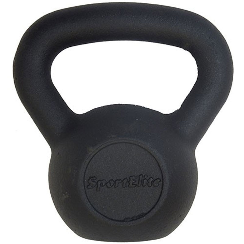 Гиря чугунная Sport Elit, 12 кгPNG-BM40 Гиря чугунная Sport Elit, 12 кгPNG-BM40Гиря Sport Elit идеально подходит для занятий кроссфитом. Изделие выполнено из прочного чугуна. Первоклассный материал позволяет соблюдать идеальную форму и ровную поверхность гири без выступающих элементов и впадин, которые встречаются в обычных тренировочных гирях. Изделие имеет гладкую, увеличенную в размере ручку, удобную для хвата одной и двумя руками. Чугунные гири прочны, долговечны, устойчивы к коррозии и температурам, поэтому являются одними из самых популярных спортивных снарядов. Сбалансированные занятия с гирями позволяют укрепить и нарастить все мышцы торса, развивают сердечную мышцу, улучшают хватку и дыхательную систему.