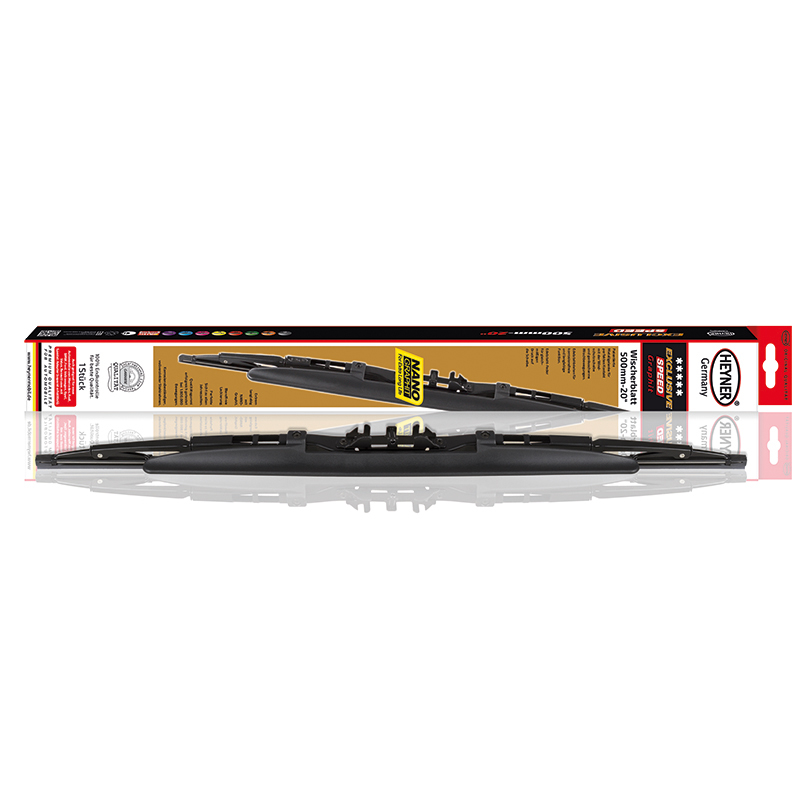 Щетка стеклоочистителя Heyner Exclusive, со спойлером, 60 см, 1 штS03301004 Щетка стеклоочистителя Heyner Exclusive, со спойлером, 60 см, 1 штS03301004Щетка стеклоочистителя Heyner Exclusive со спойлером может применяться в любое время года. Оцинкованный, усиленный, сплошной стальной каркас снабжен шарнирами из высококачественной стали. Резиновые части выполнены из 100% натурального каучука. Адаптеры входят в комплект.
