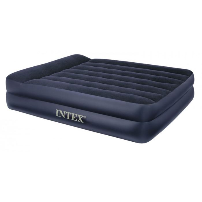 Кровать надувная Intex RISING COMFORT 203x152x42, цвет: черный. 6670267742 Кровать надувная Intex RISING COMFORT 203x152x42, цвет: черный. 6670267742Занимаетесь ли вы спортом дома или в фитнес-центре, увлекаетесь туризмом или предпочитаете «тренировки для ума», обратите внимание на наше разнообразие товаров для спорта и отдыха. Кровать надувная RISING COMFORT, насос 220V - уникальный товар, который не оставит вас равнодушным! Ведь это редкое сочетание достойного качества и приемлемой цены.Кровать надувная RISING COMFORT 203x152x42 насос 220V