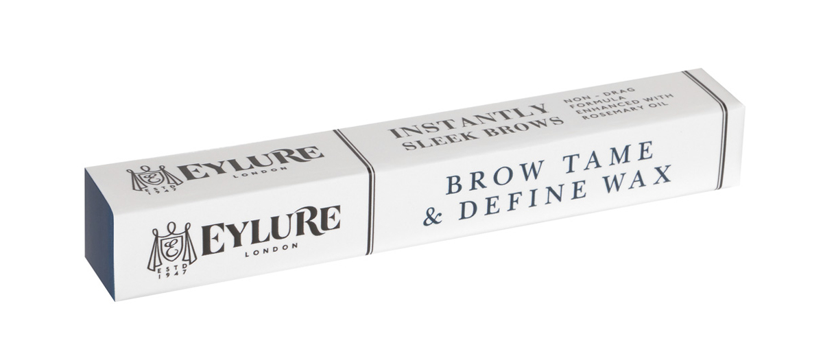 Eylure Воск для фиксации бровей Tame & Define Wax 1,46 гр232544 Eylure Воск для фиксации бровей Tame & Define Wax 1,46 гр232544Стойкий и эффективный воск для бровей в виде карандаша кондиционирует, укрепляет брови и помогает улучшать здоровый рост. Содержит масло розмарина, растительный воск и масло сладкого миндаля, а также активный комплекс RepHair для укрепления структуры бровей.