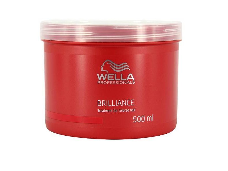 Wella Маска Brilliance Line для окрашенных нормальных и тонких волос, 500 млFS-00897 Wella Маска Brilliance Line для окрашенных нормальных и тонких волос, 500 млFS-00897Маска Wella для окрашенных нормальных и тонких волос имеет в своем составе уникальную бриллиантовую пыльцу, которая придаст вашим локонам естественное сияние и ухоженный внешний вид. Маска отлично защищает волосы от негативного воздействия окружающей среды, делает их более шелковистыми и мягкими, поддерживает естественный уровень рН и насыщает питательными веществами, а также стимулирует рост каждого волоска, успокаивает кожу головы.Как результат, ваши волосы станут более яркими, блестящими и послушными.