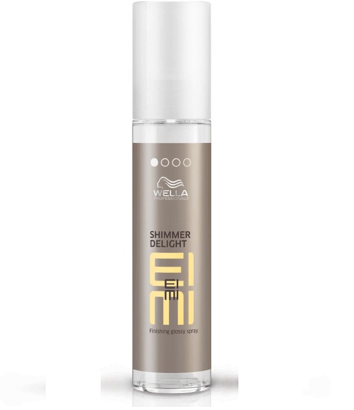 Wella Спрей для мерцающего блеска EIMI Shimmer Delight, 40 млSatin Hair 7 BR730MN Wella Спрей для мерцающего блеска EIMI Shimmer Delight, 40 млSatin Hair 7 BR730MNСпрей для блеска 1 степени фиксации это средство для любого типа стайлинга и любого типа волос, обладающее антистатическим эффектом и придающее волосам легкое мерцани.