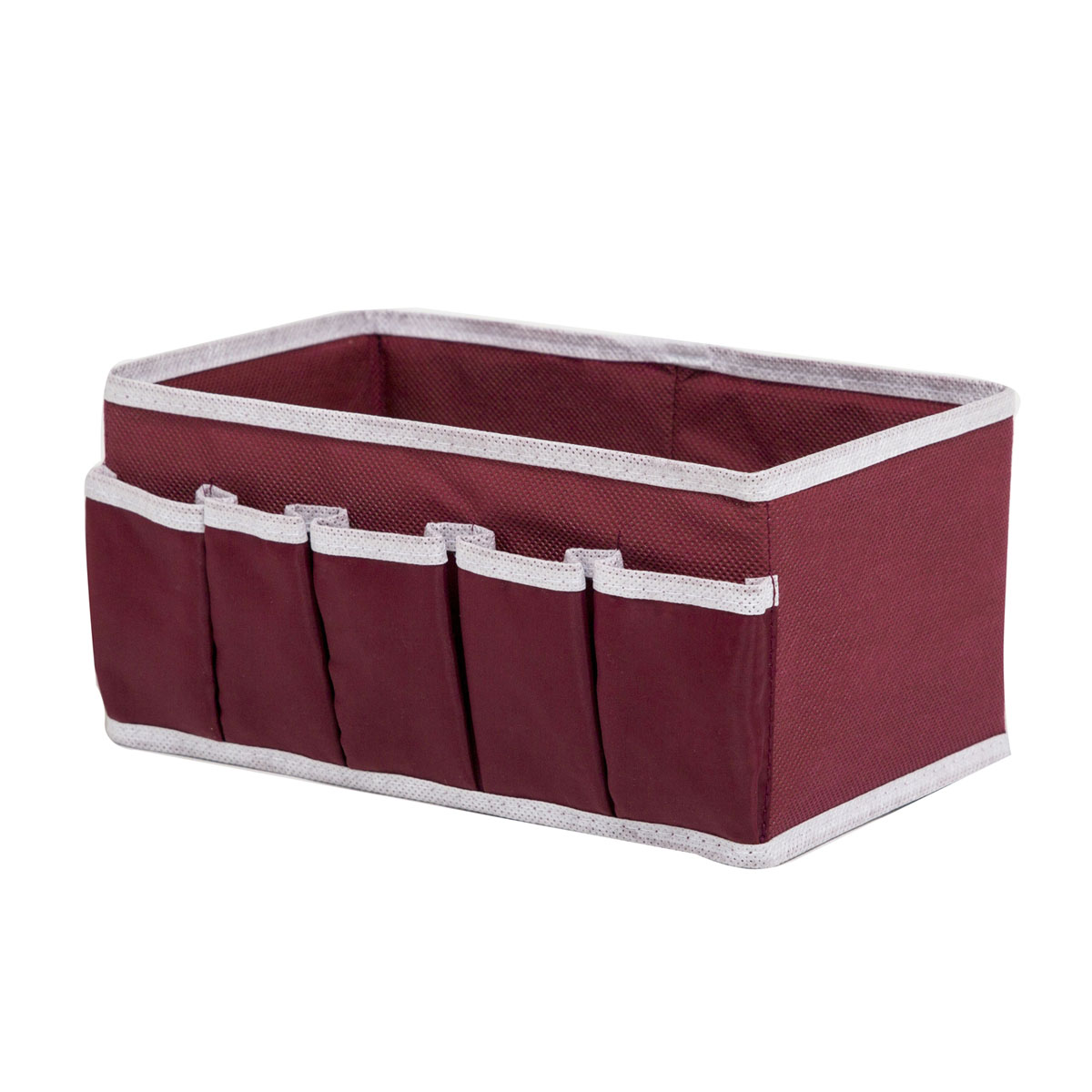 Органайзер для хранения косметики и мелочей Homsu Red Rose, 25 х 15 х 12 смTD 0033 Органайзер для хранения косметики и мелочей Homsu Red Rose, 25 х 15 х 12 смTD 0033Органайзер Homsu Red Rose выполнен из полиэстера и предназначена для хранения вещей. Изделие защитит вещи от повреждений, пыли, влаги и загрязнений во время хранения и транспортировки. Органайзер идеально подходит для хранения детских вещей и игрушек. Жесткий каркас из плотного толстого картона обеспечивает устойчивость конструкции. Размер: 25 х 15 х 12 см.