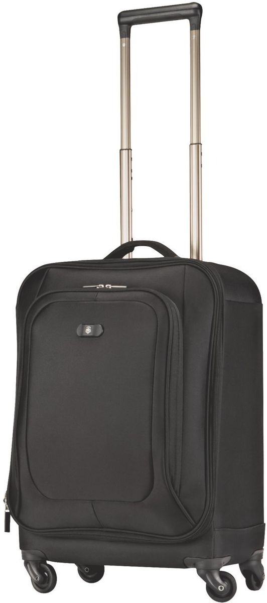 Чемодан Victorinox Hybri-Lite, цвет: черный. 3131690131316901 Чемодан Victorinox Hybri-Lite, цвет: черный. 3131690131316901Оригинальный швейцарский армейский нож «Swiss Army» был создан в 1897 году в небольшой деревушке Ибах в Швейцарии.С тех пор продукция,выпускаемая под маркой «Victorinox» с ее узнаваемым логотипом в виде креста на щите,по праву считается эталоном отличного качества,высокой функциональности,инновационных технологий и культового дизайна.Наша преданность принципам в течение последних 130 лет позволила нам создавать продукты,которые являются выдающимися не только по дизайну и качеству,но которые также являются надежными спутниками в больших и маленьких жизненных приключениях. Сегодня мы с гордостью представляем линейку сумок,чемоданов и дорожных аксессуаров,которые наилучшим образом воплощают в себе данные принципы,а также сочетают в себе черты нашего лучшего классического стиля.Предоставляя инновационные решения для глобального путешественника,коллекция Hybri-Lite совмещает в себе преимущества мягких чемоданов с технологией,которая используется при разработке твердых чемоданов.Их уникальная структура позволит вам наслаждаться лучшими сторонами чемоданов сразу оботх видов:защитой вещей,которая характерна для жестких чемоданов и эластичностью упаковки мягкого багажа.Более того,соединив во внешней части эластичный нейлон с упругим корпусом из чистого поликарбоната модель Hybri-Lite 20 Global Carry-On — это самый легкий чемодан Victorinox весом всего 2,5кг,Четыре высококачественных колеса Hinomoto и двойная регулируемая телескопическая ручка обеспечивают потрясающую управляемость.И все в это всего в одном чемодане,по вместимости превосходящим любой багаж в своем классе.Настало время ожидать большего.Чемодан Hybri-Lite 20 Global Carry-On весит всего 2,5 кг.Традиционный корпус заменен корпусом из 100% чистого поликарбоната высококачественные 50-мм колеса Hinomoto обеспечивают мягкий ход по любой поверхности Прототип модели прошел целых 30 основательных и строгих испытаний,в ходе которых проводилась симуляция самых экстремальных сценариев и условий внешней среды,возможных в реальной жизни.Жесткий режим проводимых тестов гарантирует точность,прочность и износоустойчивость,т.е. все признаки высокого качества и эксплуатационных характеристик,которые покупатель ожидает от продукции «Victorinox».Далее каждое изделие проходит тщательный контроль сертифицированным техническим специалистом.В результате мы можем безоговорочно отвечать за качество нашей продукции и гарантировать отсутствие заводского брака в каждом изделии нашего производства в течение всего гарантийного срока.На тот маловероятный случай,если в приобретенном вами изделии возникает дефект функционального характера,на который распространяется гарантийные обязательства производителя,мы располагаем международной сетью Авторизованных центров ремонтного обслуживания.На изделия коллекции Hybri-Lite распространяется международная ограниченная 10-летняя гарантия. Мы хотим,чтобы вы остались довольны приобретенным вами изделием!Ни о чем не беспокойтесь:мы уже обо всем позаботились! ХАРАКТЕРИСТИКИ И СВОЙСТВАС использованием инновационной технологии традиционный материал корпуса был заменен на более долговечный чистый поликарбонатАвиационный класс, с кнопкой, двойной алюминиевой телескопической ручкой, фиксирующейся в трех разных положениях: 94 см, 99 см и 104 см для удобства путешественников с разным ростомЧетыре высококачественных 50 мм колеса Hinomoto обеспечивают мягкий ход по любой поверхности, вращение на 360°, минимальные усилия при маневрированииДля организации внутреннего пространства предусмотрены сетчатый карман на молнии и фиксирующие ремни, которые натягиваются для того, чтобы закрепить сложенные вещимъемная сумка на затягивающихся шнурках позволит вам сложить вашу обувь отдельно от одеждыРаздвигается на 5 см для обеспечения дополнительных возможностей по упаковкеПередний U-образный карман удобно использовать для журналов и документов путешественникаВстроенная выдвижная бирка с д