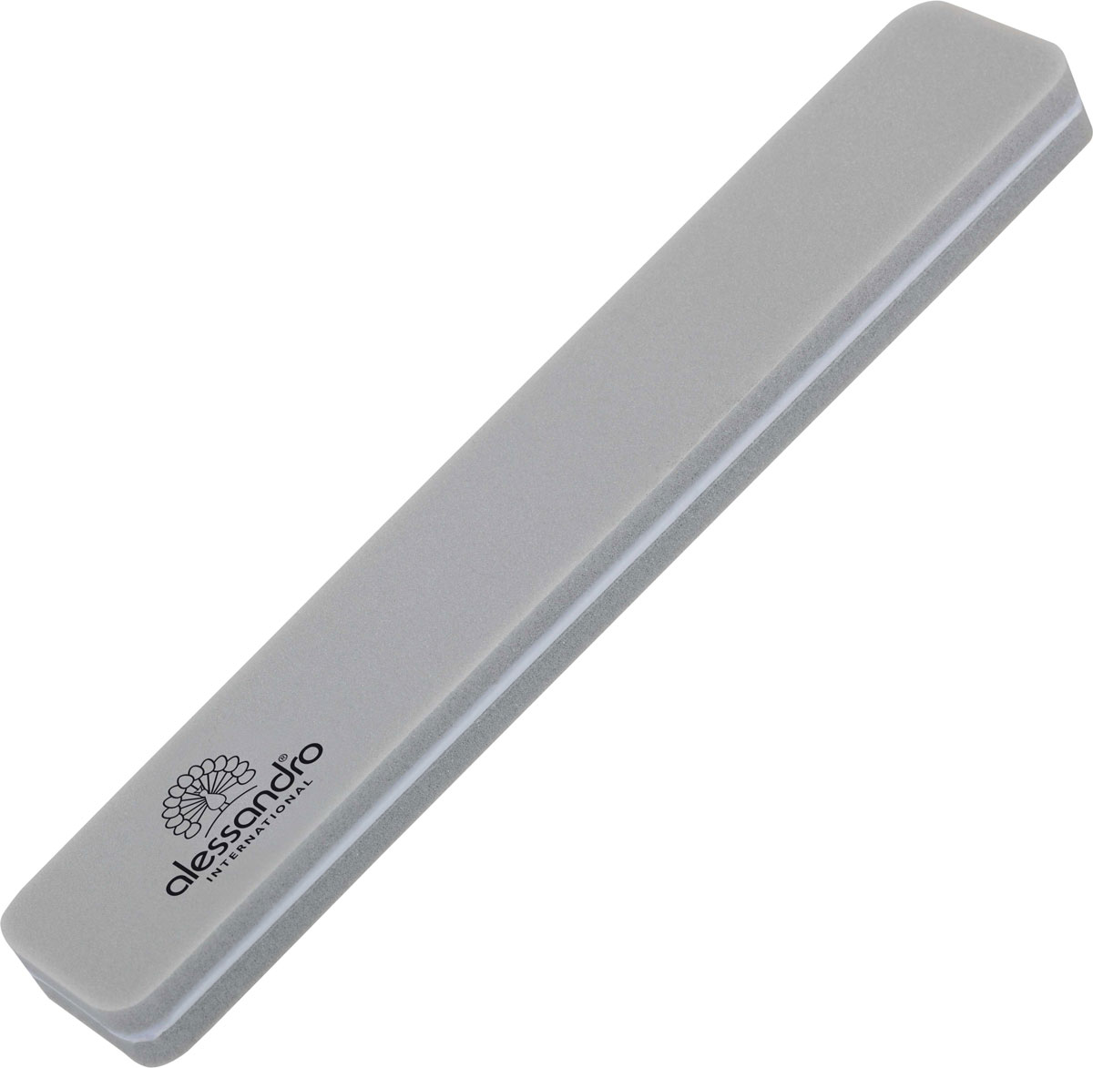Alessndro Полировальная пилка Nailbuffer 100/180 GRITFM 5567 weis-grau Alessndro Полировальная пилка Nailbuffer 100/180 GRITFM 5567 weis-grauПрофессиональная пилка для ухода за натуральными и искусственными ногтями. Она имеет среднюю абразивность в 100/180. Так что с ее помощью можно выполнять целый ряд работ. Одна сторона пилки отлично шлифует ноготь, придавая идеальный блеск и ровную текстуру. Вторая сторона поможет придать форму ногтю. Эта пилка поможет справиться с маникюрными казусами, которые так и норовят возникнуть в самый неподходящий момент.