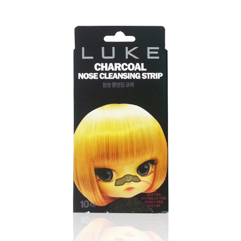 Luke Очищающие угольные полоски от черных точек Charcoal Nose Cleansing Strip 10 штFS-00897 Luke Очищающие угольные полоски от черных точек Charcoal Nose Cleansing Strip 10 штFS-00897Полоски предназначены для быстрого очищения пор и устранения «черных точек». Полоски с легкостью очистят любые поры и окажут антисептическое и антибактериальное действие.В состав полосок входит активированный уголь, экстракт алоэ, витамин Е и экстракт гаммамелиса, которые успокаивают кожу и способствуют сужению пор. Использование полосок надежно защитит кожу от появления черных точек и надолго избавит кожу носа от расширенных пор.Способ применения:Предварительно на очищенную кожу носа, нанесите пластырь. Оставьте на 10-20 минут, затем осторожно удалите полоску.