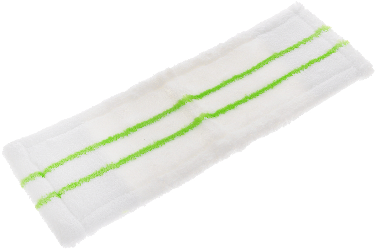 Насадка для швабры Paclan Green Mop Effect, сменная, 44 х 14,5 см98299571 Насадка для швабры Paclan Green Mop Effect, сменная, 44 х 14,5 см98299571Сменная насадка для швабры Paclan Green Mop Effect изготовлена из микрофибры (95% полиэстер, 5% полиамид). Материал обладает высокой износостойкостью, не царапает поверхности и отлично впитывает влагу. Насадка отлично удаляет большинство жирных и маслянистых загрязнений без использования химических веществ. Изделие идеально подходит для мытья всех типов напольных покрытий, не оставляет разводов и ворсинок.Сменная насадка для швабры Paclan Green Mop Effect - это прекрасное решение длячистки и мытья поверхностейкак большой, так ималой площади.