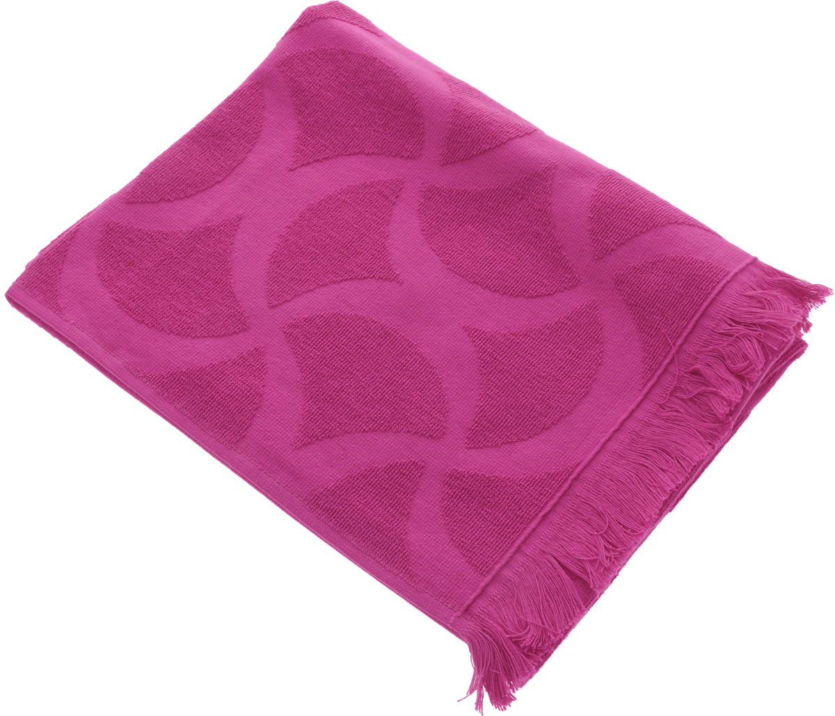 Полотенце Issimo Home Rondelle, цвет: фуксия, 70 x 140 смRC-100BWC Полотенце Issimo Home Rondelle, цвет: фуксия, 70 x 140 смRC-100BWCПолотенце Issimo Home Rondelle выполнено из 100% хлопка. Изделие отлично впитывает влагу, быстро сохнет, сохраняет яркость цвета и не теряет форму даже после многократных стирок. Полотенце очень практично и неприхотливо в уходе. Оно прекрасно дополнит интерьер ванной комнаты.