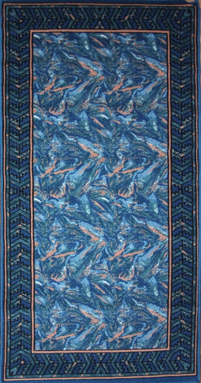 Коврик для ванной MAC Carpet Розетта, цвет: синий, 80 х 150 см98299571 Коврик для ванной MAC Carpet Розетта, цвет: синий, 80 х 150 см98299571Коврики из нейлона на резиновой основе с успехом могут применяться как в ванных комнатах ,так и во всех других помещениях,где необходима защита от влаги.Нейлон обеспечивает повышенную износостойкость и простоту в уходе.