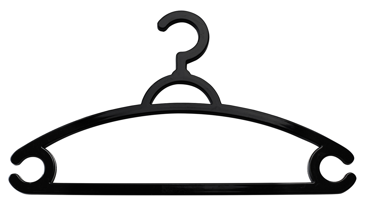 Вешалка BranQ Keeper, с перекладиной, длина 41 см28907 4 Вешалка BranQ Keeper, с перекладиной, длина 41 см28907 4Вешалка BranQ Keeper изготовлена из прочного пластика. Она оснащена закругленными плечиками, перекладиной и двумя крючками. Вешалка - это незаменимая вещь для того, чтобы ваша одежда всегда оставалась в хорошем состоянии.