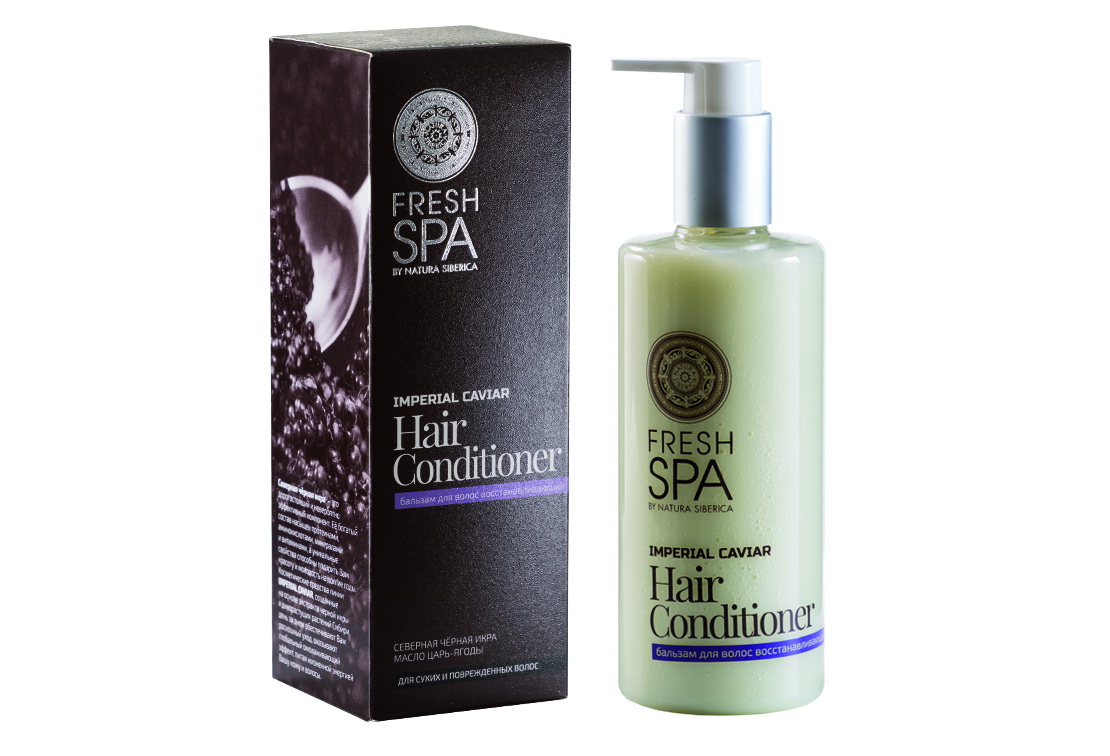Fresh Spa Бальзам восстанавливающий Imperial Caviar, 300 мл72523WD Fresh Spa Бальзам восстанавливающий Imperial Caviar, 300 мл72523WDРоскошный восстанавливающий бальзам – это полноценный, изысканный уход за Вашими волосами. Интенсивно питает и укрепляет волосы по всей длине. Восстанавливает поврежденные участки, придавая волосам естественную эластичность, упругость и неповторимый блеск. Натуральный экстракт северной черной икры — богатейший источник омега-3, жирных кислот, белков, витаминов А, В, С, D, Е, йода, лецитина, минеральных и других полезных элементов, которые способствуют активному обновлению клеток. Разглаживает волосы, обладает мгновенным восстанавливающим и омолаживающим свойствами. Органическое масло царь-ягоды — неиссякаемый, полноценный источник множества витаминов и микроэлементов, которые прекрасно увлажняют, интенсивно питают, укрепляют волосы по всей длине. Восстанавливает поврежденные участки, придавая волосам естественную эластичность, упругость и неповторимый блеск.Эффект: Структура волос восстанавливается; волосы невероятно гладкие и шелковистые, наполненные здоровым блеском; защита от термального воздействия; легкое расчёсывание.