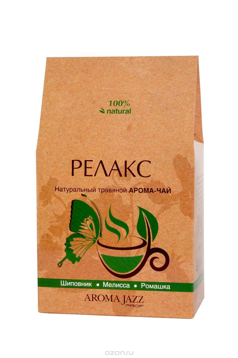 Aroma Jazz Релакс травяной арома-чай, 80 г0120710 Aroma Jazz Релакс травяной арома-чай, 80 г0120710Чай Aroma Jazz содержит в себе полезные травы для вашего организма. Он снимает раздражение и напряжение, успокаивает нервы. Напиток содержит природный поливитаминный комплекс, обладает желчегонным и противовоспалительным действием.