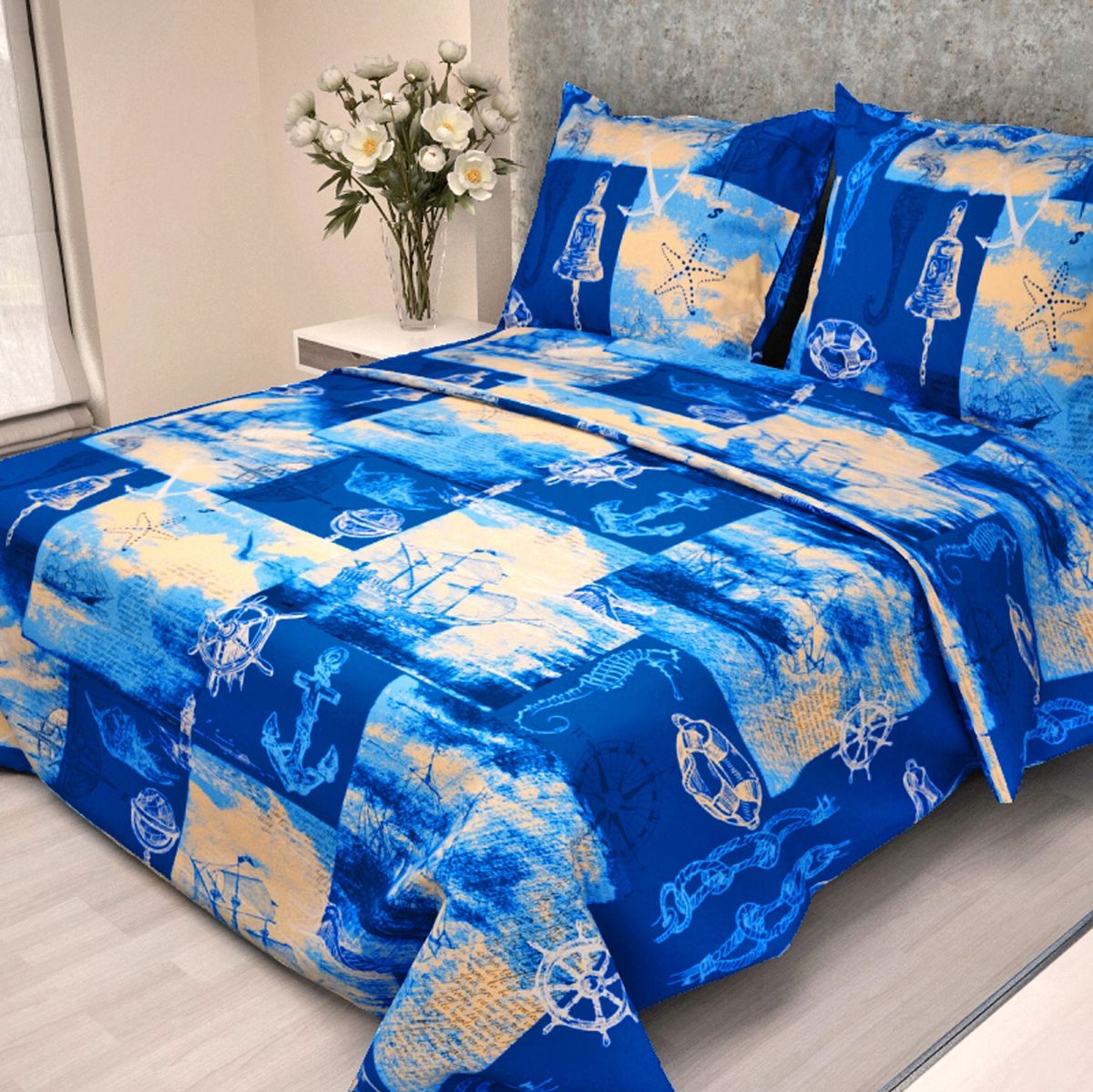 Letto Комплект детского постельного белья КорабликS03301004 Letto Комплект детского постельного белья КорабликS03301004Letto.kids - это веселые детские и подростковые дизайны, в хлопковом исполнении с хорошими устойчивыми красителями и все это по очень доступной цене! Такое белье прослужит долго и выдержит много стирок. Рисунок на наволочке может отличаться от представленного на фото.