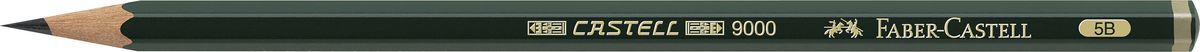 Faber-Castell Карандаш чернографитный Castell 9000 твердость 5B72523WD Faber-Castell Карандаш чернографитный Castell 9000 твердость 5B72523WDFaber-Castell Castell 9000 - шестигранный графитный карандаш наивысшего качества с долголетней традицией. Пригодны не только для письма, но и для эскизов и рисования. Покрыты лаком на водной основе в интересах защиты окружающей среды. Специальная SV технология вклеивания грифеля предотвращает его поломку при падении. Высокое качество мягкой древесины обеспечивает легкое затачивание.