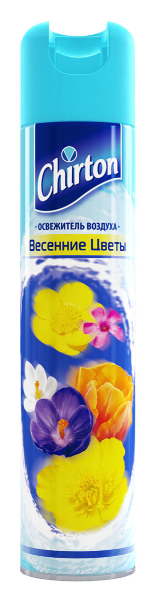 Освежитель воздуха Chirton Весенние цветы, 300 мл106-026 Освежитель воздуха Chirton Весенние цветы, 300 мл106-026Освежитель воздуха Chirton позволит быстро избавиться от неприятных запахов в любом уголке вашего дома. Легко устраняет неприятные запахи, надолго наполняя дом неповторимым нежным ароматом. Товар сертифицирован.
