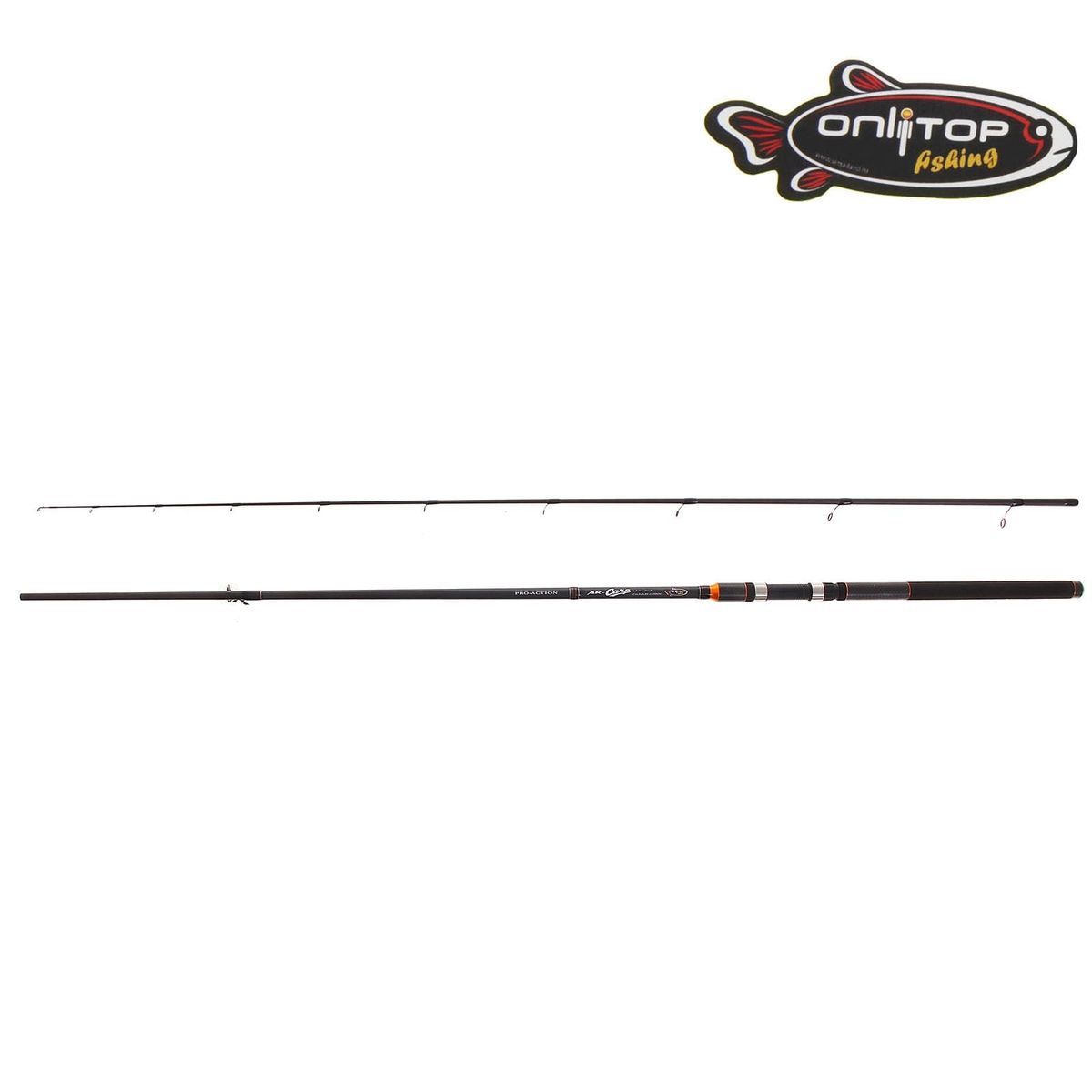 Удилище карповое Onlitop Ak-Carp, штекерное, 3 м, 3 Ibs41424 Удилище карповое Onlitop Ak-Carp, штекерное, 3 м, 3 Ibs41424Onlitop Ak-Carp - это мощное штекерное удилище любительского класса, предназначенное для донных видов ловли. Подойдет для ловли на платных карповых водоемах с применением кормушки. Удилище выполнено из карбона и оснащено металлическими кольцами, ручка изготовлена из мягкого вспененного полимера.Тест: 3 lbs.