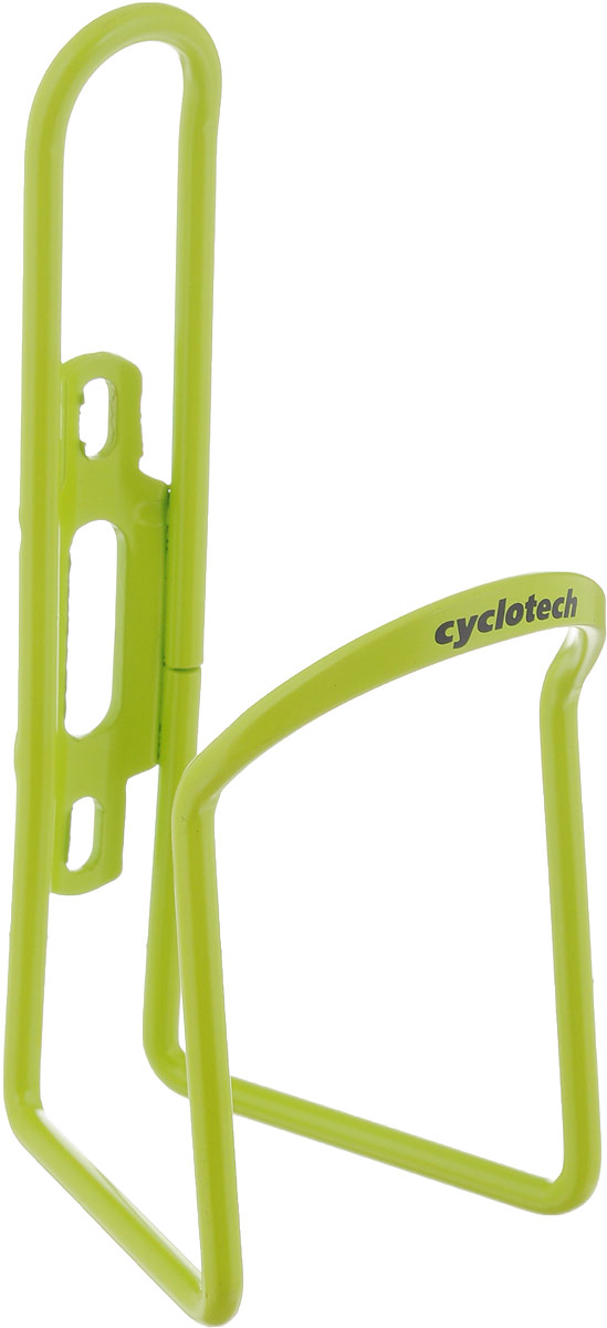 Флягодержатель Cyclotech, цвет: салатовыйMW-1462-01-SR серебристый Флягодержатель Cyclotech, цвет: салатовыйMW-1462-01-SR серебристыйУниверсальный флягодержатель Cyclotech, выполненный из прочного металла, способен удерживать не только велофлягу, но и обычные пластиковые бутылки, закрепляется на раме велосипеда с помощью двух шурупов (входят в комплект). Это незаменимая вещь для спортсменов и любителей длительных велосипедных прогулок. Благодаря держателю, фляга с водой будет у вас всегда под рукой.