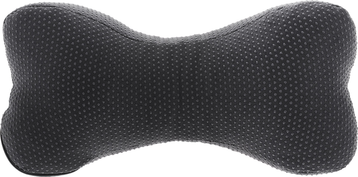 Подушка автомобильная Smart Textile Автомобильная люкс, на подголовник, наполнитель: лузга гречихи, 30 х 15 см1004900000360 Подушка автомобильная Smart Textile Автомобильная люкс, на подголовник, наполнитель: лузга гречихи, 30 х 15 см1004900000360Автомобильная подушка под шею Smart Textile Автомобильная люкс - находка для тех, кто любит путешествовать. Она предназначена для профилактики остеохондроза, снятия напряжения в мышцах шеи и плечевого пояса, снижения мышечных и суставных болей, а также служит для профилактики защемления нервов и смещения шейных позвонков. Подушка заполнена лепестками гречишной лузги, которая обладает множеством полезных качеств, которые особенно актуальны для автолюбителей:- Хорошо проветривается.- Предупреждает потение.- Поддерживает комфортную температуру.- Обминается по форме тела.- Обеспечивает микромассаж.- Улучшает кровообращение.- Исключает затечные явления.Такую подушку можно применять даже для офиса. Для этого всего лишь удлините крепления и используйте ее под спину. Чехол подушки выполнен из смесовой ткани с ПВХ покрытием.Рекомендации по уходу:Стирка, отбеливание и глажка утюгом запрещены.Рекомендуется обычная химчистка, а также сушка на горизонтальной плоскости в тени.