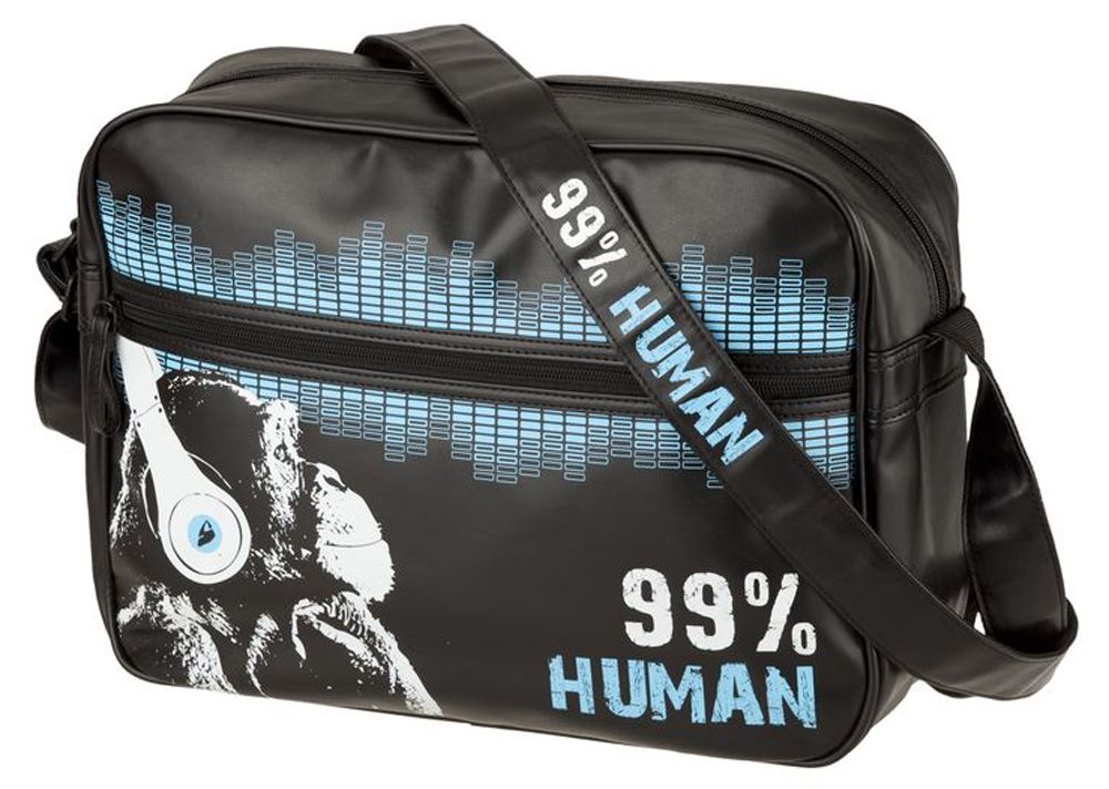 Walker Сумка школьная Fun 99% Human72523WD Walker Сумка школьная Fun 99% Human72523WDПрочная и вместительная школьная сумка Walker Fun 99% Human станет надежным спутником в получении знаний для многих школьников и студентов. Она выполнена из износостойкого материала высокого качества и дополнена принтом. Сумка имеет два отделения: внешнее и внутреннее, которые закрываются на застежки-молнии. Внутри главного отделения расположены два кармашка. Сумка оснащена наплечным ремнем с регулирующейся лямки.