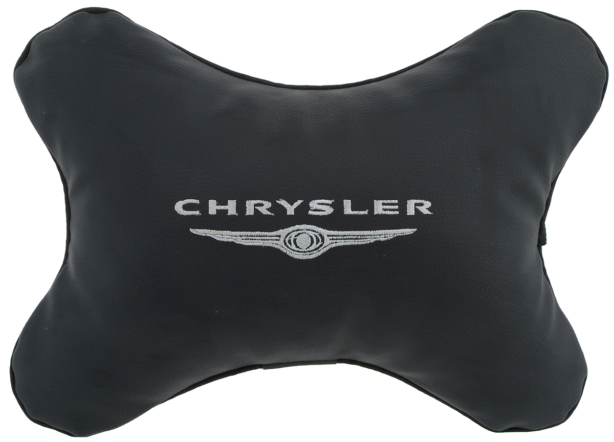 Подушка автомобильная Autoparts Chrysler, на подголовник, цвет: черный, белый, 30 х 20 см1004900000360 Подушка автомобильная Autoparts Chrysler, на подголовник, цвет: черный, белый, 30 х 20 см1004900000360Автомобильная подушка Autoparts Chrysler, выполненная из эко-кожи с мягким наполнителем из холлофайбера, снимает усталость с шейных мышц, обеспечивает правильное положение головы и амортизирует нагрузки на шейные позвонки при резком маневрировании. Ее можно зафиксировать на подголовнике с помощью регулируемого по длине ремня. На изделии имеется молния, с помощью которой вы с легкостью сможете поменять наполнитель. Если ваши пассажиры захотят вздремнуть, то подушка под голову окажется очень кстати и поможет расслабиться.