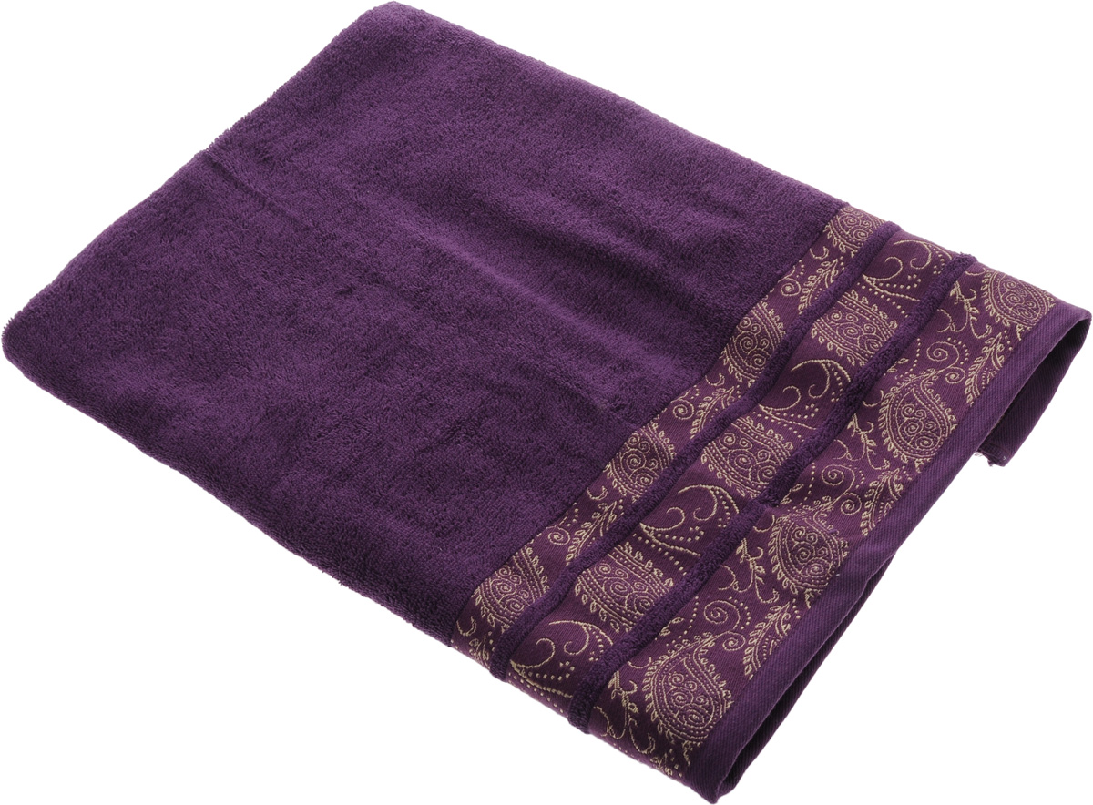 Полотенце Soavita Luxury. Almond, цвет: лиловый, золотистый, 70 х 140 смS03301004 Полотенце Soavita Luxury. Almond, цвет: лиловый, золотистый, 70 х 140 смS03301004Полотенце Soavita Luxury. Almond выполнено из 100% хлопка. Изделие отлично впитывает влагу, быстро сохнет, сохраняет яркость цвета и не теряет форму даже после многократных стирок. Полотенце очень практично и неприхотливо в уходе. Оно создаст прекрасное настроение и украсит интерьер в ванной комнате.