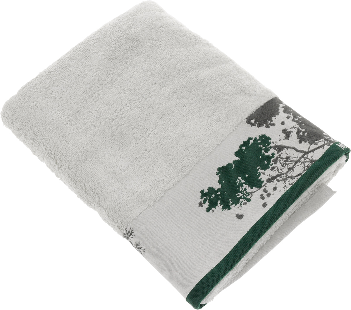 Полотенце Mona Liza Nature, цвет: светло-серый, зеленый, 70 х 140 см531-105 Полотенце Mona Liza Nature, цвет: светло-серый, зеленый, 70 х 140 см531-105Мягкое полотенце Nature изготовлено из 30% хлопка и 70% бамбукового волокна. Полотенце Nature с жаккардовым бордюром обладает высокой впитывающей способностью и сочетает в себе элегантную роскошь и практичность. Благодаря высокому качеству изготовления, полотенце будет радовать вас многие годы. Мотивы коллекции Mona Liza Premium bu Serg Look навеяны итальянскими фресками эпохи Ренессанса, периода удивительной гармонии в искусстве. В представленной коллекции для нанесения на ткань рисунка применяется многоцветная печать, метод реактивного крашения, который позволяет создать уникальную цветовую гамму, напоминающую старинные фрески. Этот метод также обеспечивает высокую устойчивость краски при стирке.