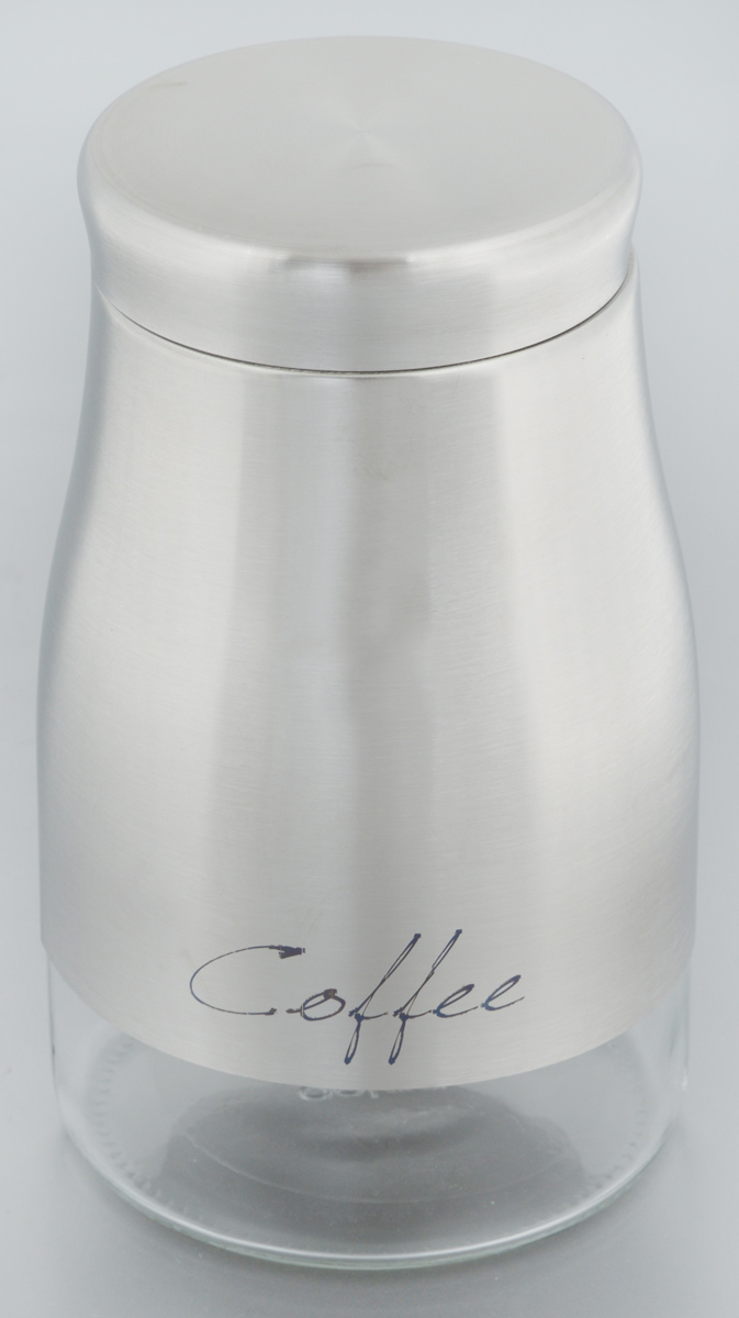 Банка для хранения Zeller Coffee, 1,3 лАксион Т-33 Банка для хранения Zeller Coffee, 1,3 лАксион Т-33Банка Zeller Coffee, выполненная из прочного стекла и нержавеющей стали с хромированной поверхностью, снабжена крышкой, которая плотно и герметично закрывается, дольше сохраняя аромат и свежесть содержимого. Изделие предназначено для хранения любого вида кофе. Стильная и практичная, такая банка станет незаменимым аксессуаром на любой кухне. Диаметр по верхнему краю: 8 см. Высота (без учета крышки): 19 см.