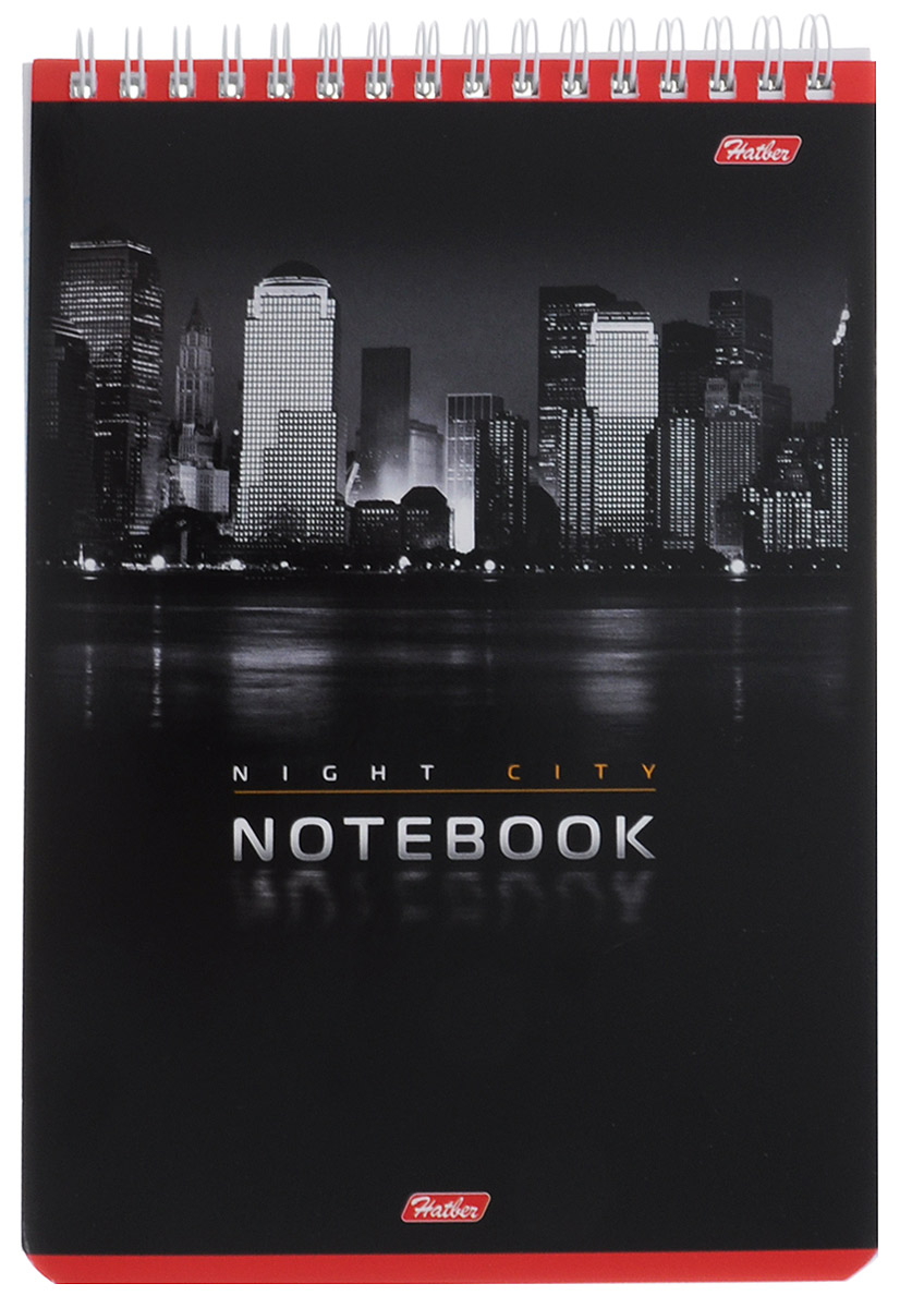 Hatber Блокнот Night City 80 листов в клетку72523WD Hatber Блокнот Night City 80 листов в клетку72523WDБлокнот Hatber Night City - незаменимый атрибут современного человека, необходимый для рабочих и повседневных записей в офисе и дома.Фронтальная часть обложки выполнена из мелованного картона. Тыльная часть обложки выполнена из плотного картона, что позволяет делать записи на весу. Внутренний блок состоит из 80 листов белой бумаги. Стандартная линовка в голубую клетку без полей. Листы блокнота соединены металлическим гребнем.