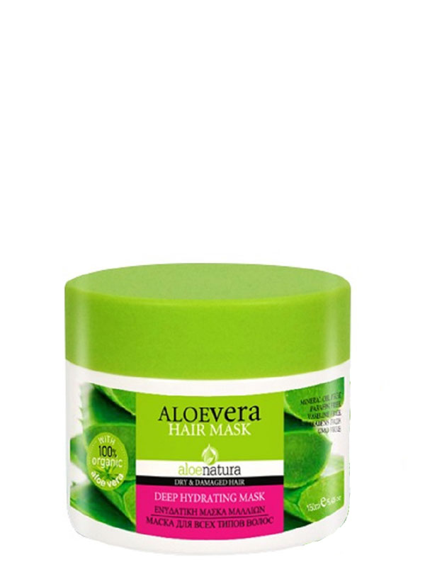 AloeNatura Маска для волос 150 млSatin Hair 7 BR730MN AloeNatura Маска для волос 150 млSatin Hair 7 BR730MNМаска для всех типов волос содержит активный экстракт органического алоэ и провитамин В5, которые укрепляют волосы и увлажняют их от корней до самых кончиков. Косметика произведена в Греции на основе органического сырья, НЕ СОДЕРЖИТ минеральные масла, вазелин, пропиленгликоль, парабены, генетически модифицированные продукты (ГМО)