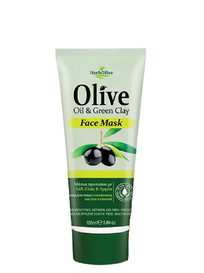 HerbOlive Маска для лица с зеленой глиной 100 мл5200310402845 HerbOlive Маска для лица с зеленой глиной 100 мл5200310402845Маска для лица с зеленой глиной очищает, сужает поры, придает матовость и здоровый цвет лица. Масло оливы питает и увлажняет кожу. Косметика произведена в Греции на основе органического сырья, НЕ СОДЕРЖИТ минеральные масла, вазелин, пропиленгликоль, парабены, генетически модифицированные продукты (ГМО)