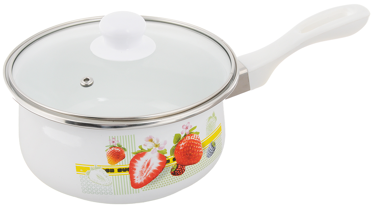 Ковш эмалированный Mayer & Boch Фрукты с крышкой, 1,5 л94672 Ковш эмалированный Mayer & Boch Фрукты с крышкой, 1,5 л94672Ковш Mayer & Boch Фрукты выполнен из углеродистой стали с эмалированным покрытием. Стеклоэмаль инертна и устойчива к пищевым кислотам, не вступает во взаимодействие с продуктами и не искажает их вкусовые качества. Такое покрытие не вызывает аллергию и надежно защищает пищу от контакта с металлом. Оно устойчиво к механическому воздействию, не царапается и не сходит, а стальная основа практически не подвержена механической деформации, благодаря чему срок эксплуатации увеличивается. Ковш оснащен крышкой, а также удобной ручкой.Подходит для всех типов плит, включая индукционные. Можно мыть в посудомоечной машине. Диаметр по верхнему краю: 18 см.Высота стенки: 9 см. Длина ручки: 15 см.