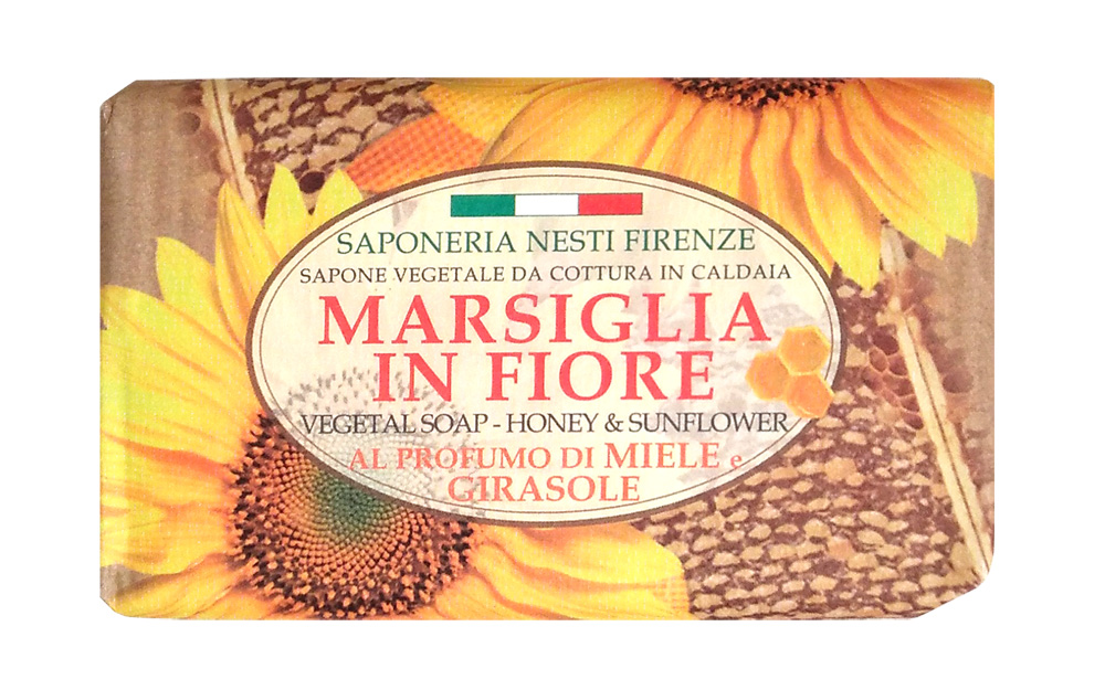 Nesti Dante Мыло Honey & Sunflower Мед и подсолнух 125 гSatin Hair 7 BR730MN Nesti Dante Мыло Honey & Sunflower Мед и подсолнух 125 гSatin Hair 7 BR730MNРоскошное натуральное растительное мыло линии Цветущий Марсель от Nesti Dante содержит мед и масло подсолнечника, мягко очищает кожу рук, прекрасно пенится и не сушит кож